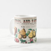 Schoolcursus Botanische Onderwijs 1890 Koffiemok (Voorkant links)