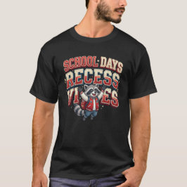 Schooldag recess stemming t-shirt