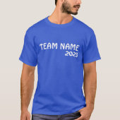 Schooldag Sportdag 2025 Team crew squad T-shirt (Voorkant)