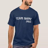 Schooldag Sportdag 2025 Team crew squad T-shirt (Voorkant)
