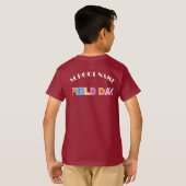 Schooldag Sportdag 2025 Team crew squad T-shirt (Achterkant volledig)