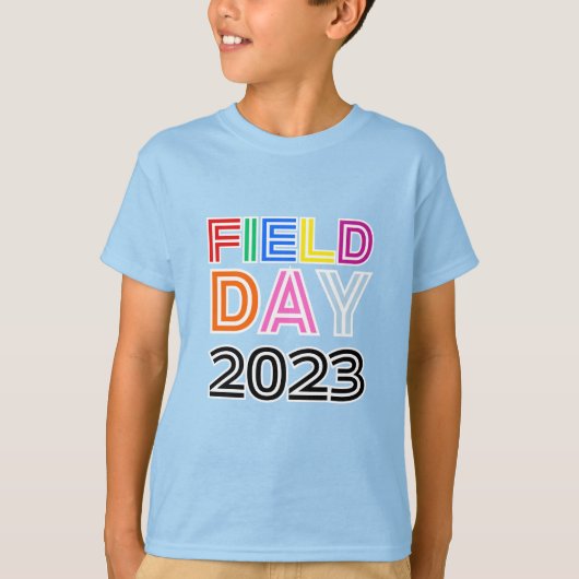Schooldag Sportdag 2025 Team crew squad T-shirt (Voorkant)