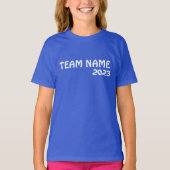 Schooldag Sportdag 2025 Team crew squad T-shirt (Voorkant)