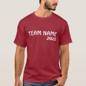 Schooldag Sportdag 2025 Team crew squad T-shirt (Voorkant)