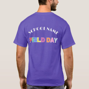 Schooldag Sportdag 2025 Team crew squad T-shirt