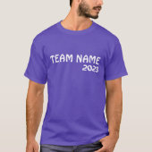 Schooldag Sportdag 2025 Team crew squad T-shirt (Voorkant)