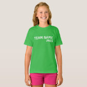 Schooldag Sportdag 2025 Team crew squad T-shirt (Voorkant volledig)