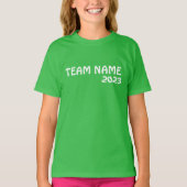 Schooldag Sportdag 2025 Team crew squad T-shirt (Voorkant)