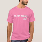 Schooldag Sportdag 2025 Team crew squad T-shirt (Voorkant)