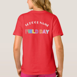 Schooldag Sportdag 2025 Team crew squad T-shirt
