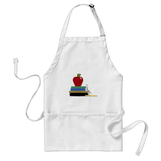 Schooldagen Apron Standaard Schort (Voorkant)