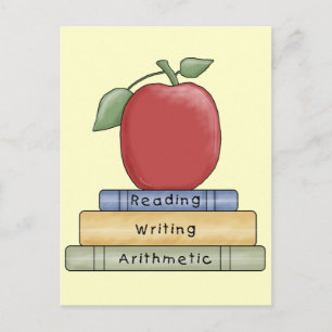 Schooldagen Briefkaart