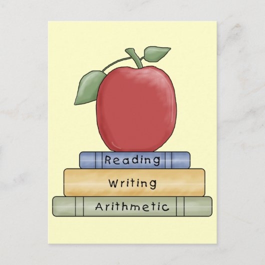 Schooldagen Briefkaart (Voorkant)