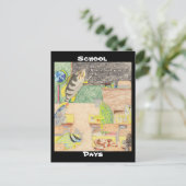 Schooldagen Briefkaart (Staand voorkant)