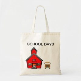 SCHOOLDAGEN CANVAS TAS