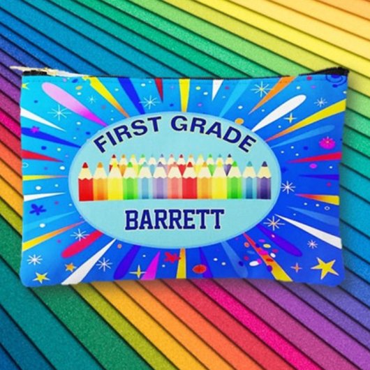 Schooldagen! Eerste graad gepersonaliseerd Etui