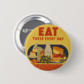  schooldagen Poster Ronde Button 5,7 Cm (Voorkant /achterkant)