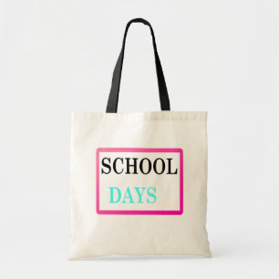 Schooldagen Tote Bag