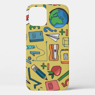Schooldagen: Vintage voedingspatroon Case-Mate iPhone Case