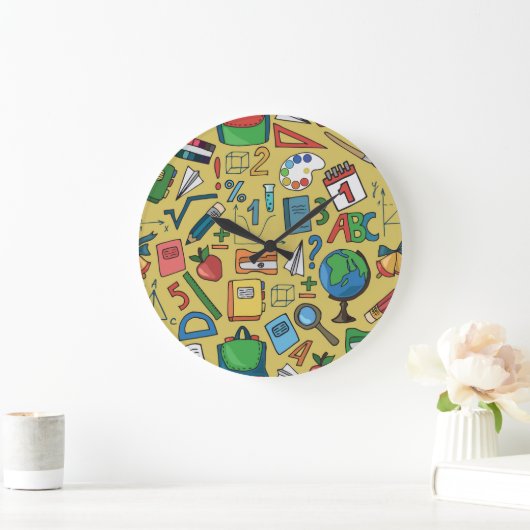 Schooldagen: Vintage voedingspatroon Grote Klok (Huis)