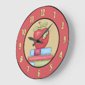 Schooldagen wandklok (Hoek)