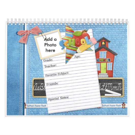 schooldagenkalender kalender (Hoes)