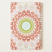 Schooldagnotering; Pastel Kaleidoscoop Planner (Achterkant)