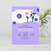 schooldans kaart (Staand voorkant)