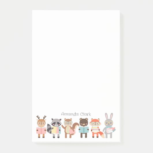 Schooldieren Post-it® Notes (Voorkant)