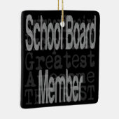 Schooldirectielid Keramisch Ornament (Rechts)