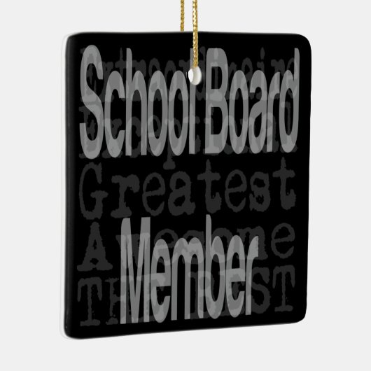 Schooldirectielid Keramisch Ornament (Rechts)