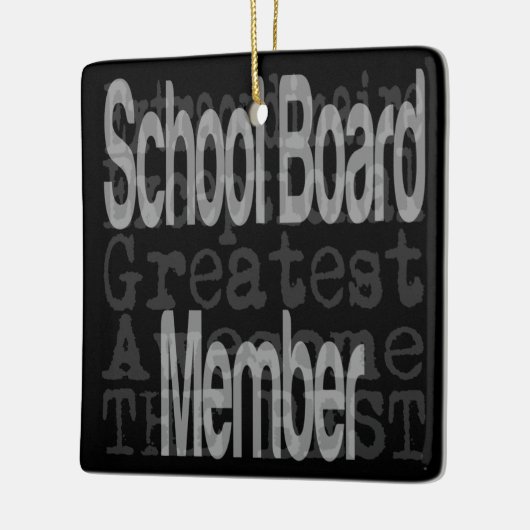 Schooldirectielid Keramisch Ornament (Links)