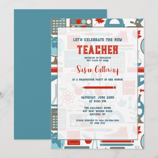 Schoolelementen Onderwijsgroep Onderwijsgroep nodi Kaart (Voorkant / Achterkant)