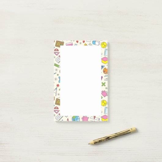 Schoolelementen Post-it® Notes (Op bureau)