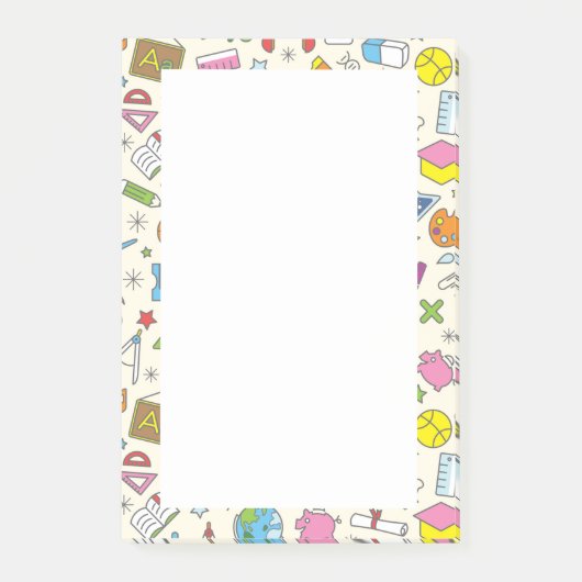 Schoolelementen Post-it® Notes (Voorkant)