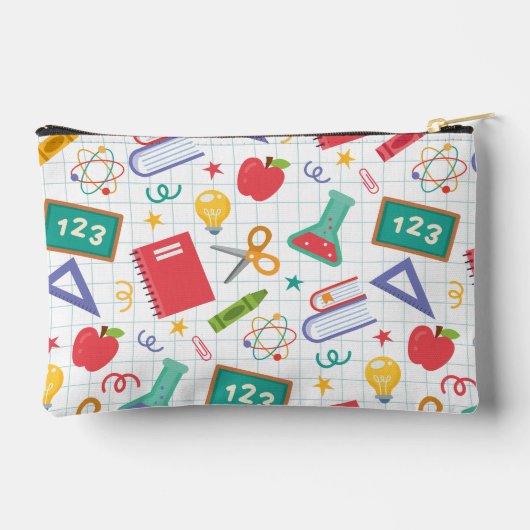 Schoolelementen Potlood hoesje/tas Etui (Achterkant)