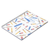 Schoolexpedities patroon notitieboek (Linkerzijde)