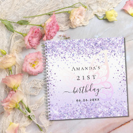 Schoolfeest op de bezoekerslijst viert vlinder notitieboek