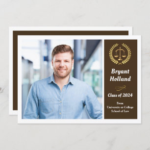 Schoolfotograaf: Brown & Gold Law School Kaart