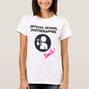 schoolfotograaf t-shirt
