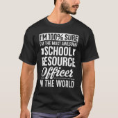Schoolfunctionaris SRO Funny Gift T-shirt (Voorkant)