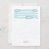 Schoolgebouw Einde schooljaar uitnodiging (Achterkant)