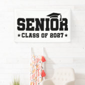 Schoolgeest Diploma Jaar Eindexamenklas 2027 Spandoek (Insitu)