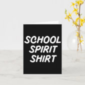 schoolgeest kaart (Gele Bloem)