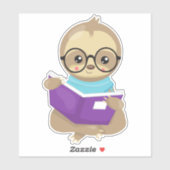 Schoolgleuf, klapgleuf, Baby gleuf, eierlassen Sticker (Vel)