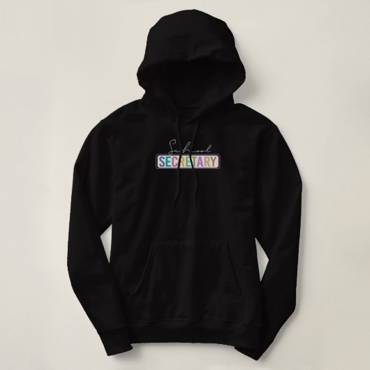 schoolhoofd hoodie (Design voorkant)