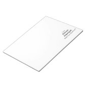 schoolhoofd notitieblok (Schuin)