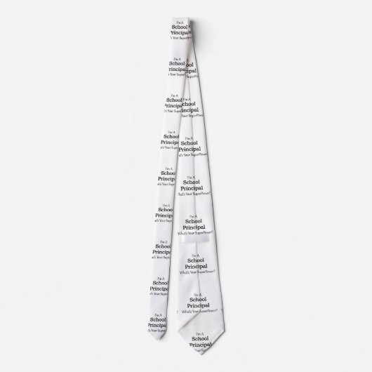 schoolhoofd stropdas (Achterkant)