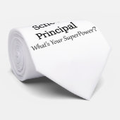 schoolhoofd stropdas (Opgerold)