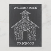 Schoolhouse Briefkaart (Voorkant)